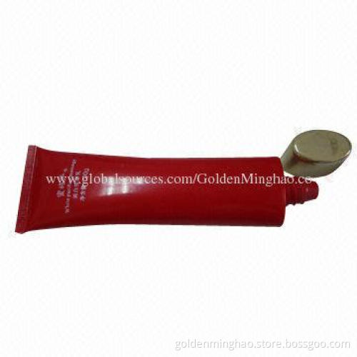 Oval tube for massage cream, with screw cap, 100g capacity, OEM orders are welcome